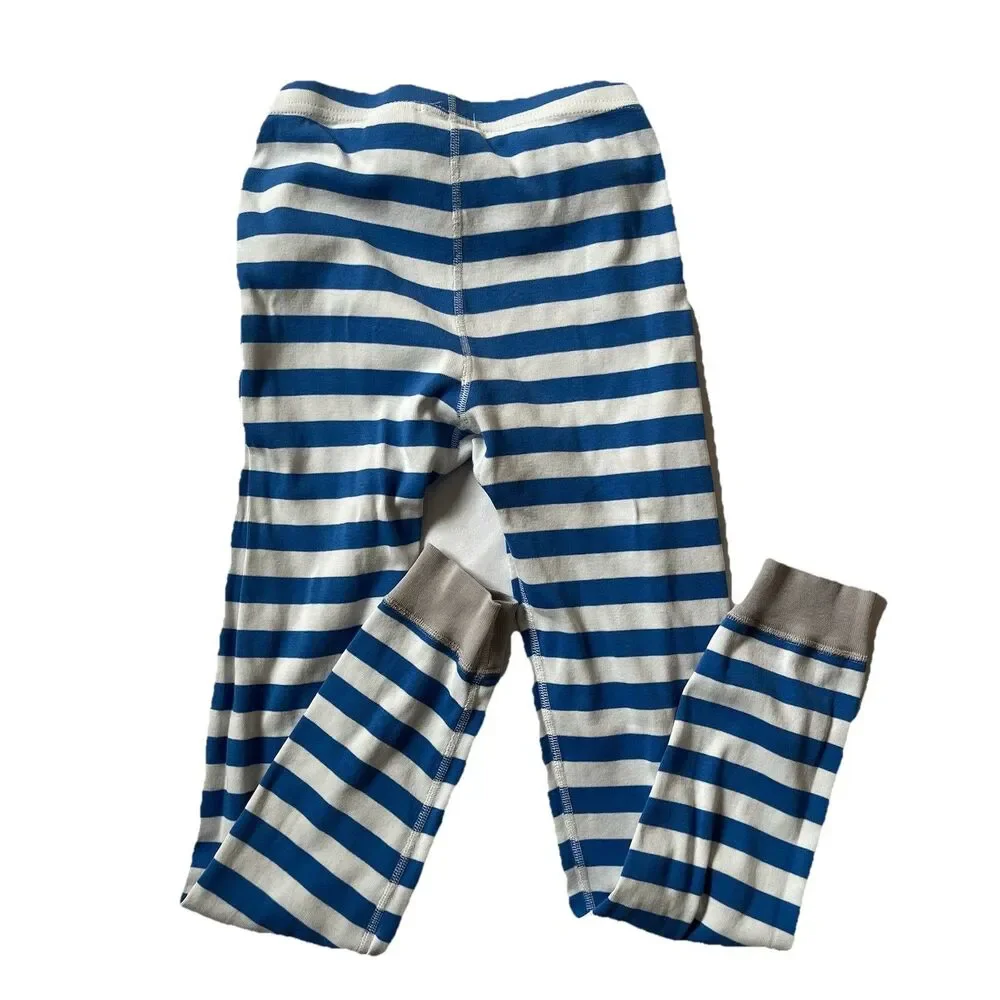 Hanna Andersson Star Wars R2-D2 Pajamas Top Bottom 10/140 Stripe Blue Organic